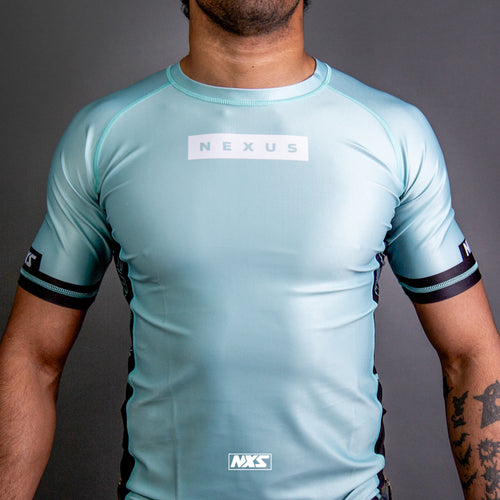 AQUA BLUE RASHGUARD